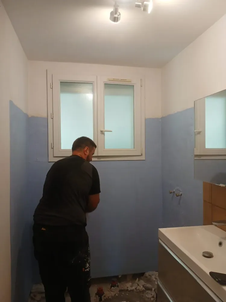 Projet renovation salle de bains -  Pendant (3)